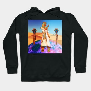 Ramses on the Moon, Supported by Del Maiz Corn and Kraft Mayo Hoodie